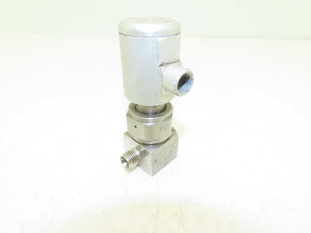 Nupro Swagelok SS-BNS4-2C Pneumatic Bellows-Sealed Valve 1/4" Stainless