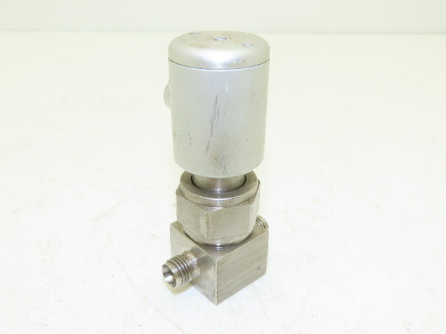 Nupro Swagelok SS-BNS4-2C Pneumatic Bellows-Sealed Valve 1/4" Stainless