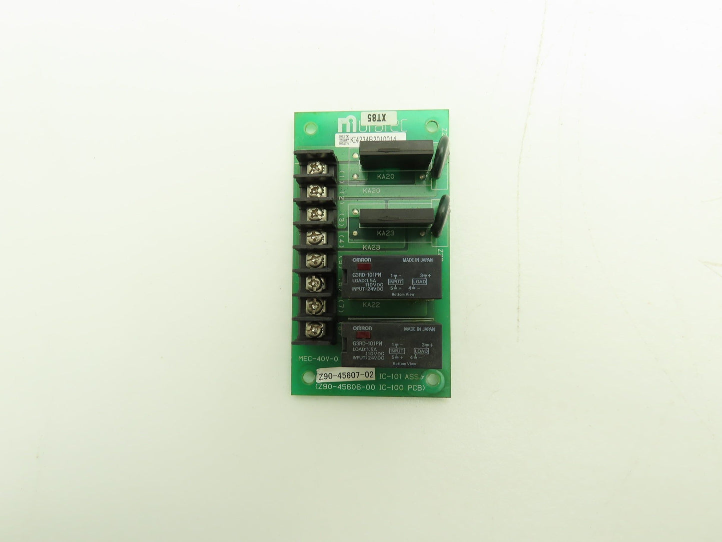 Muratec Z90-45607-02 Relay Circuit Board