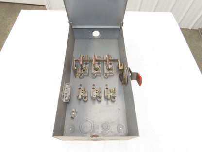 Challenger RGD323SN RGD323SN Safety Disconnect Switch 100A 240VAC Fused 30HP 3Ph
