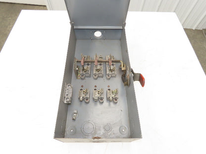 Challenger RGD323SN RGD323SN Safety Disconnect Switch 100A 240VAC Fused 30HP 3Ph