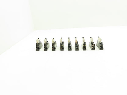 Omron G7T-1112S Relay W/Base 10A 30vdc/240-250vac 1/2Hp 24v Coil Lot of 9
