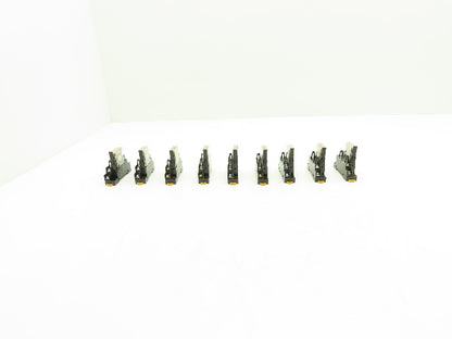 Omron G7T-1112S Relay W/Base 10A 30vdc/240-250vac 1/2Hp 24v Coil Lot of 9