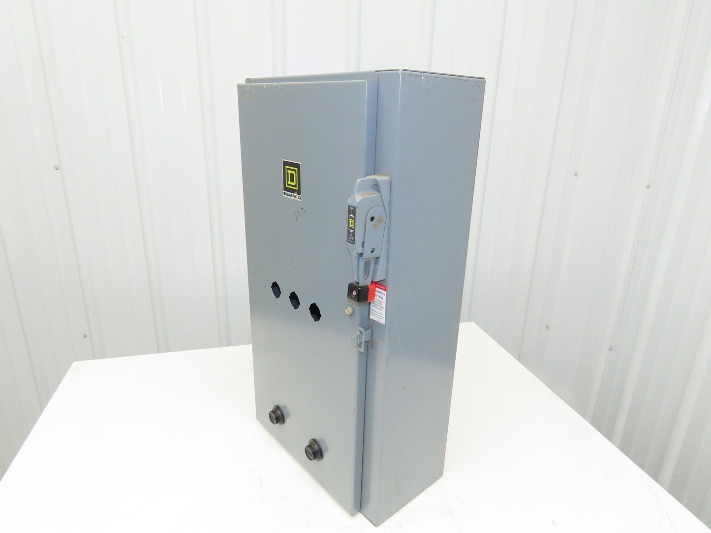 Square D Combination Starter Enclosure NEMA Size 2 Outside Disconnect 29x15x8"