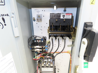 Siemens 17FSH92BF Combination Motor Starter 200A 25HP 600V 3ph
