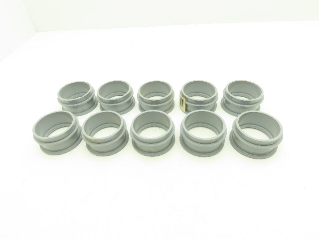 Carlon E997J Bell End Adaptor Size 2" PVC Gray Schedule 40 Conduit Lot of 10