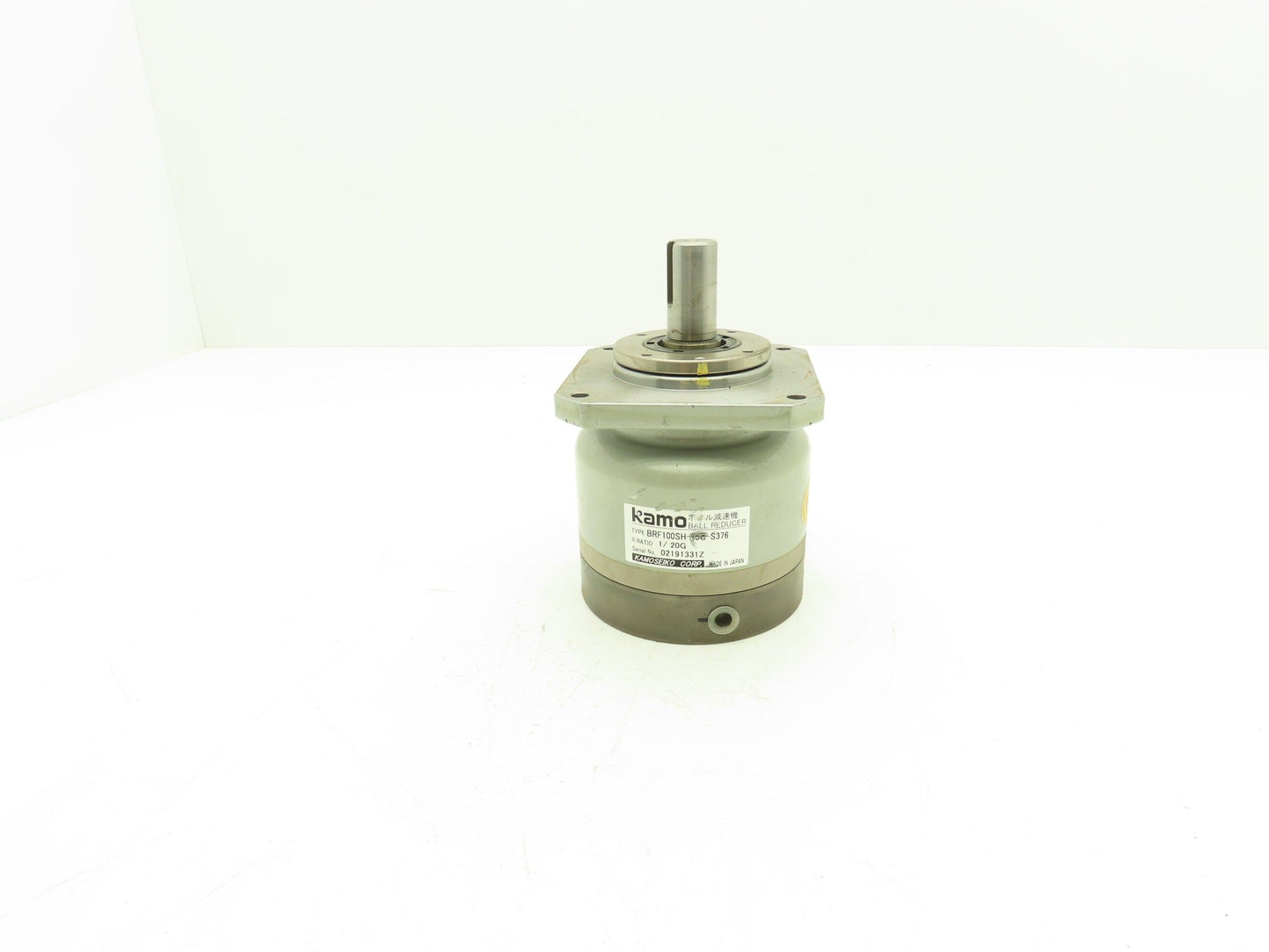 Kamoseiko BRF100SH-20G-S376 Kamo Zero-Backlash 20:1 Ball Reducer Frame 100