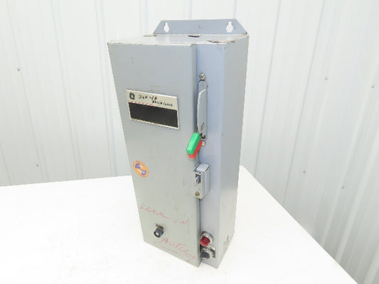 General Electric NP-161815-X Combination Motor Starter Fused 30 Amp 600VAC 10HP