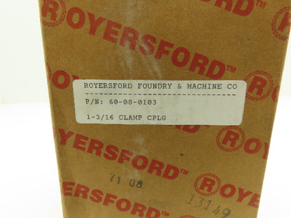 Royersford 60-08-0103 Rigid Clamp Shaft Coupling 1-3/16"