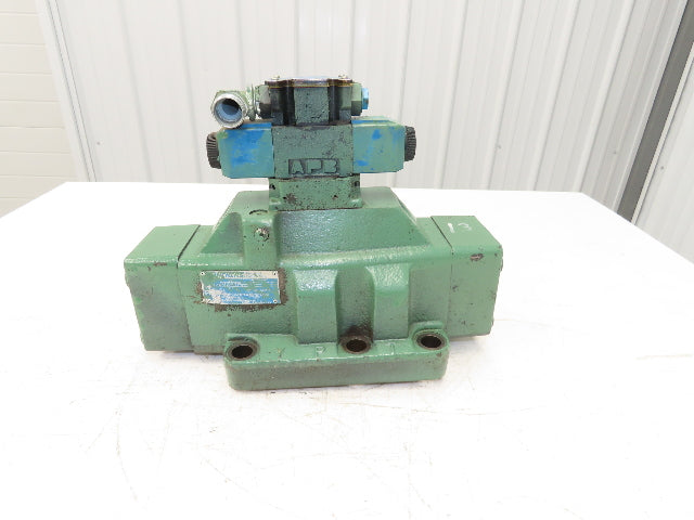 Vickers DG4V-3-6C-M-FW-B6-60 Directional Solenoid Valve 115V CETOP 10 Base