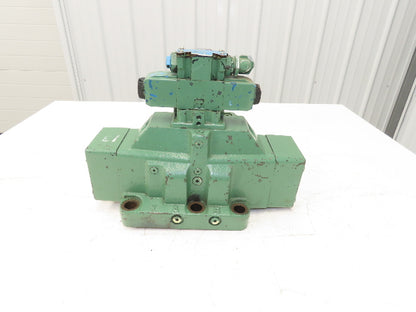 Vickers DG4V-3-6C-M-FW-B6-60 Directional Solenoid Valve 115V CETOP 10 Base