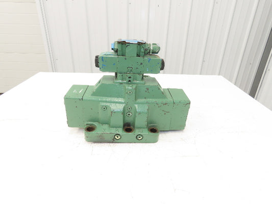 Vickers DG4V-3-6C-M-FW-B6-60 Directional Solenoid Valve 115V CETOP 10 Base