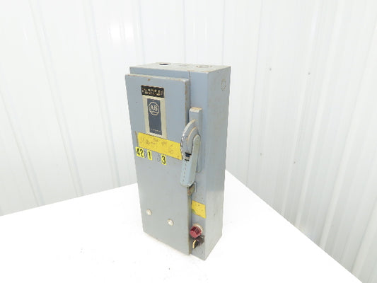 Allen Bradley 712-BACD24 Combination Motor Starter 10HP 600V 3Ph 120V Coil