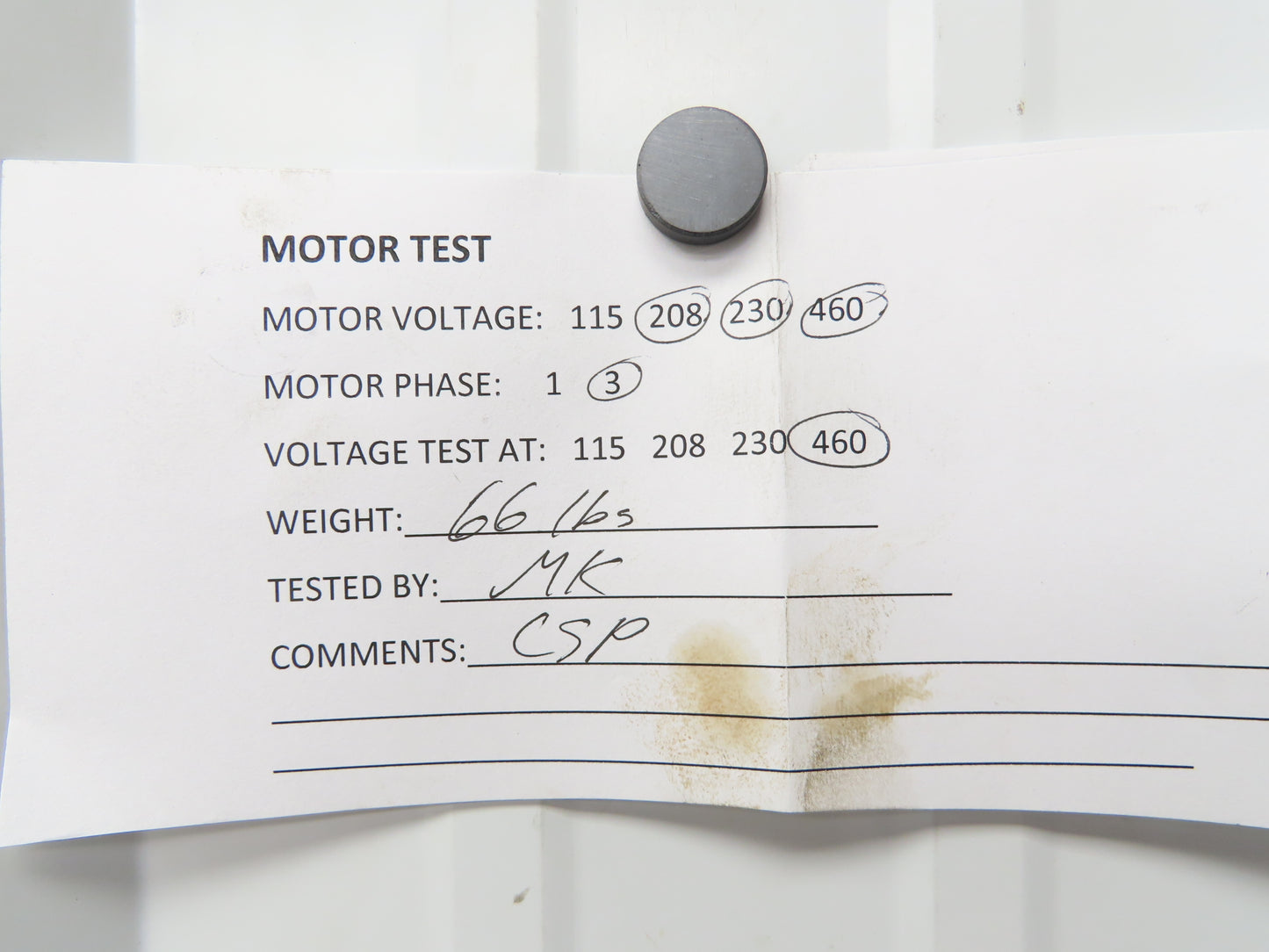 GE General Electric 5K182JB211 AC Motor 3Hp 1750 RPM 230/460V 3PH 182TC ODP