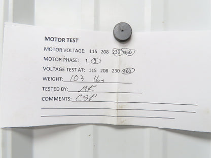 Elektrim Type ESG AC Motor 5Hp 1735 RPM 230/460V 3PH 182/184TC TEFC
