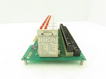 Gordos Arkansas PB-32Q Circuit Board with 8 IDC5Q 4-Channel input Modules