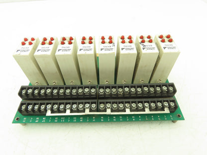 Gordos Arkansas PB-32Q Circuit Board with 8 IDC5Q 4-Channel input Modules