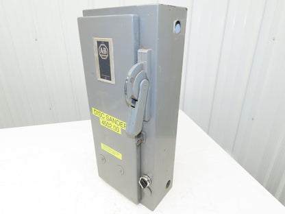 Allen-Bradley 712-BAB43 Combination Starter Fusible 600V 3PH 10HP 120V Coil