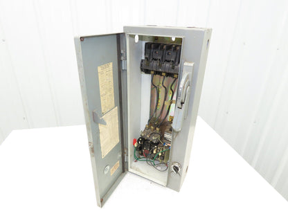 Allen-Bradley 712-BAB43 Combination Starter Fusible 600V 3PH 10HP 120V Coil