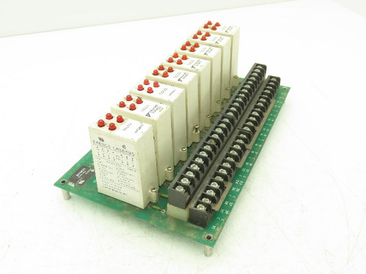 Gordos Arkansas PB-32Q Circuit Board with 8 IDC5Q 4-Channel input Modules