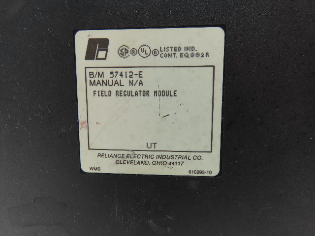 Reliance Electric 57412-E Field Regulator Module