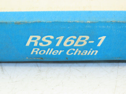 Tsubaki RS16B-1 Riveted Roller Chain Single Strand 1"Pitch 10'L w/Master Link