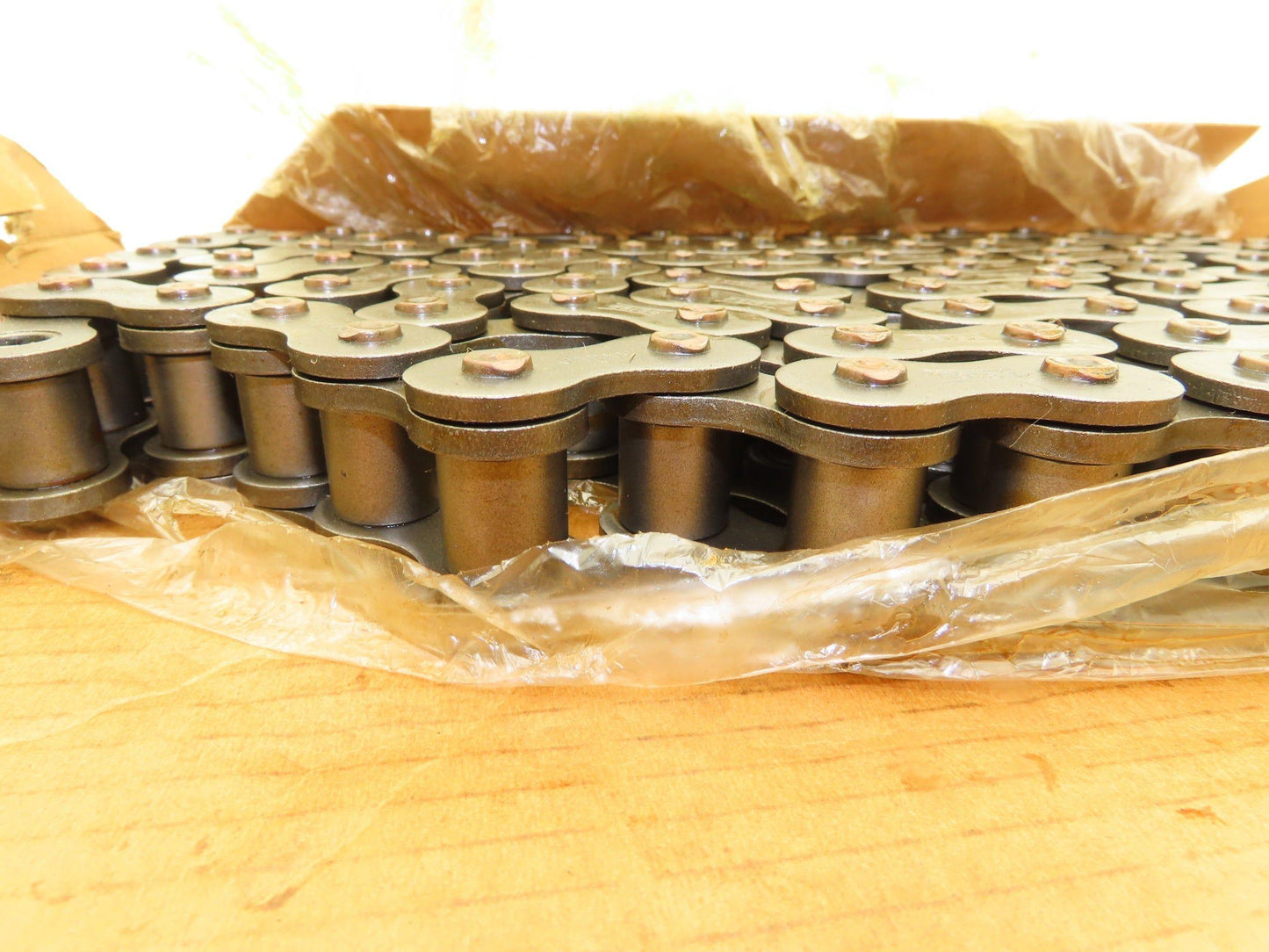 Tsubaki RS16B-1 Riveted Roller Chain Single Strand 1"Pitch 10'L w/Master Link