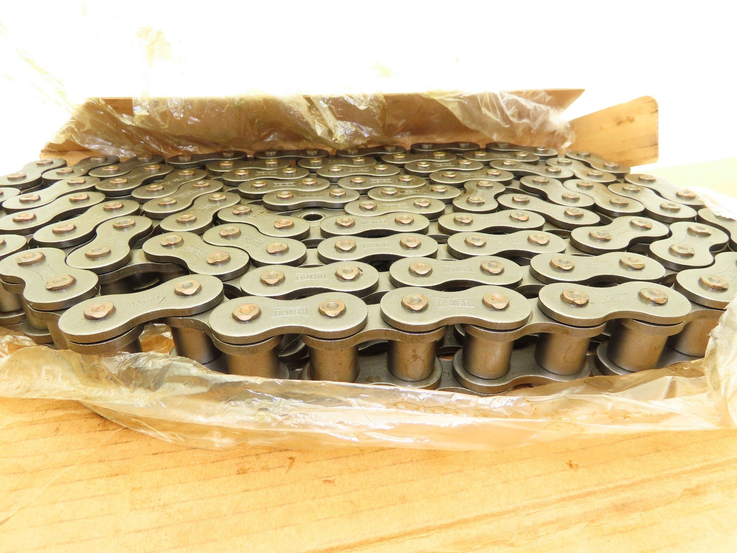 Tsubaki RS16B-1 Riveted Roller Chain Single Strand 1"Pitch 10'L w/Master Link