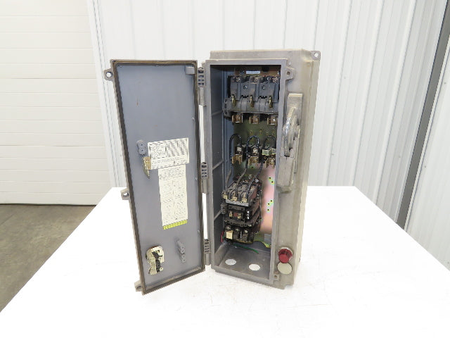 Allen-Bradley 502-T694890-1 Combination Starter Fusible 600V 3PH 10HP 120V Coil