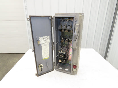 Allen-Bradley 502-T694890-1 Combination Starter Fusible 600V 3PH 10HP 120V Coil