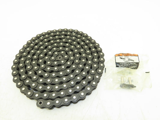 Link-Belt R65LJR10BX Redi-Lube Self Lubricating Roller Chain 3/4"Pitch 10'L