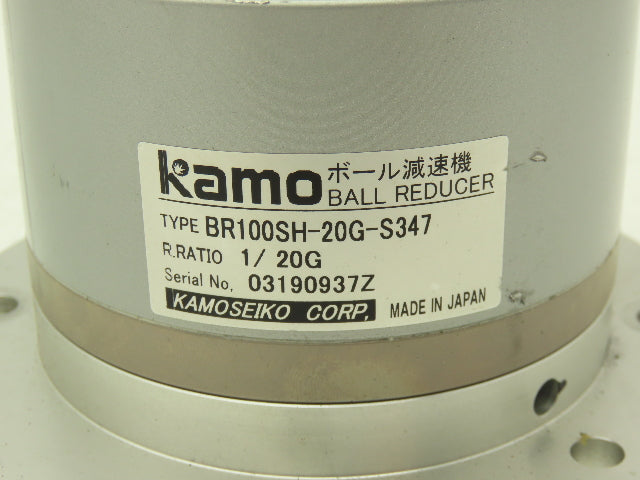 Kamoseiko BR100SH-20G-S347 Kamo Inline 20:1 Ball Reducer 14mm x 20mm 100 Frame