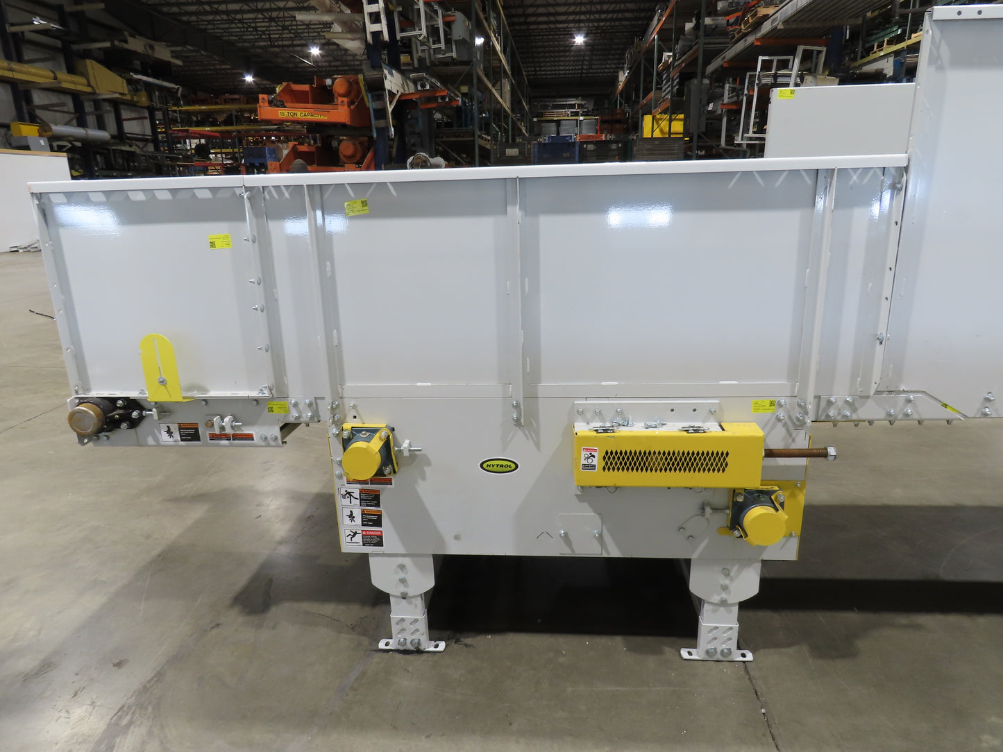 Hytrol BPC 43"x 43' Slider Bed Conveyor 41" Belt 3Hp 3PH Center Drive 159fpm