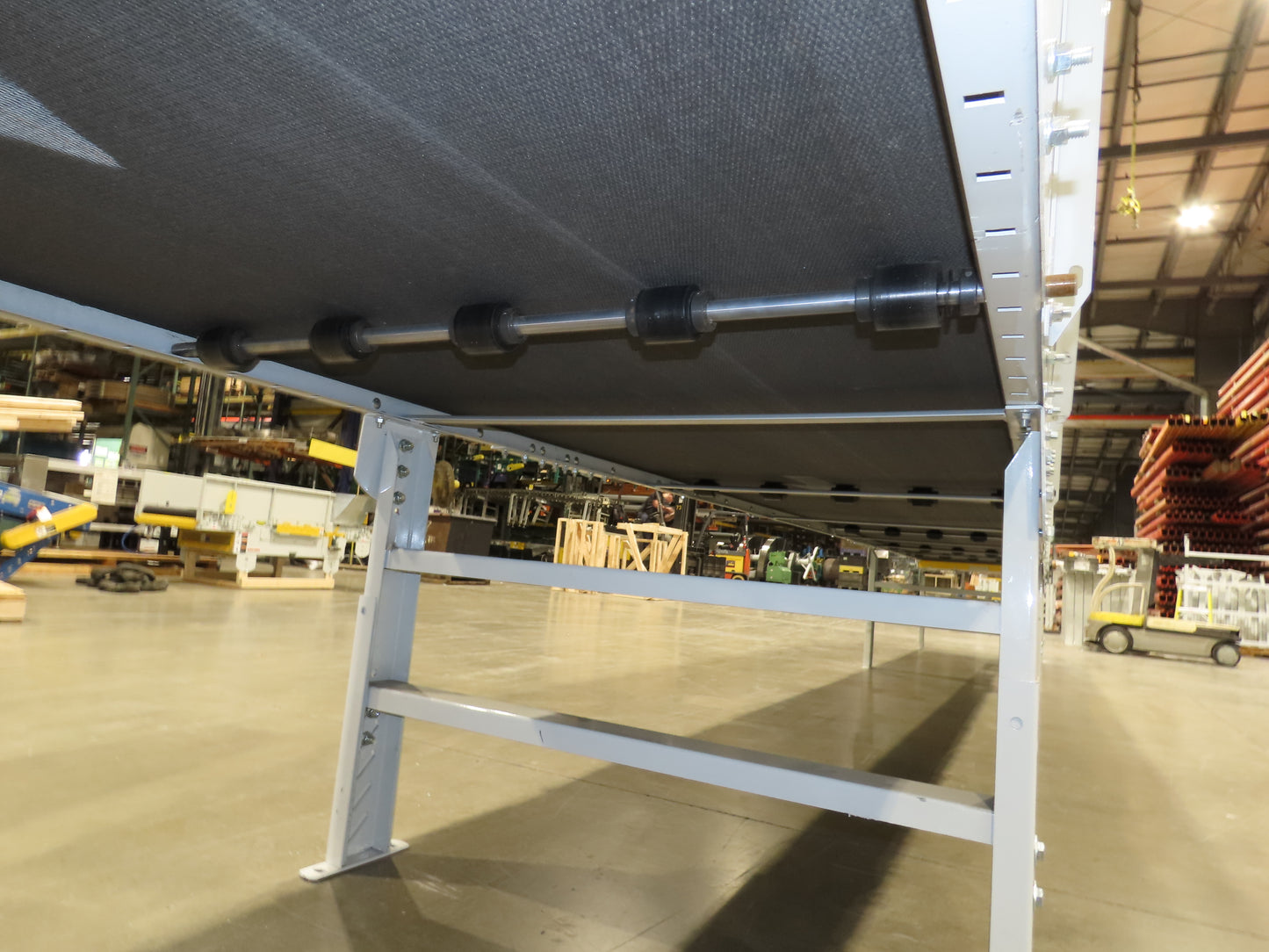Hytrol BPC 43"x 43' Slider Bed Conveyor 41" Belt 3Hp 3PH Center Drive 159fpm