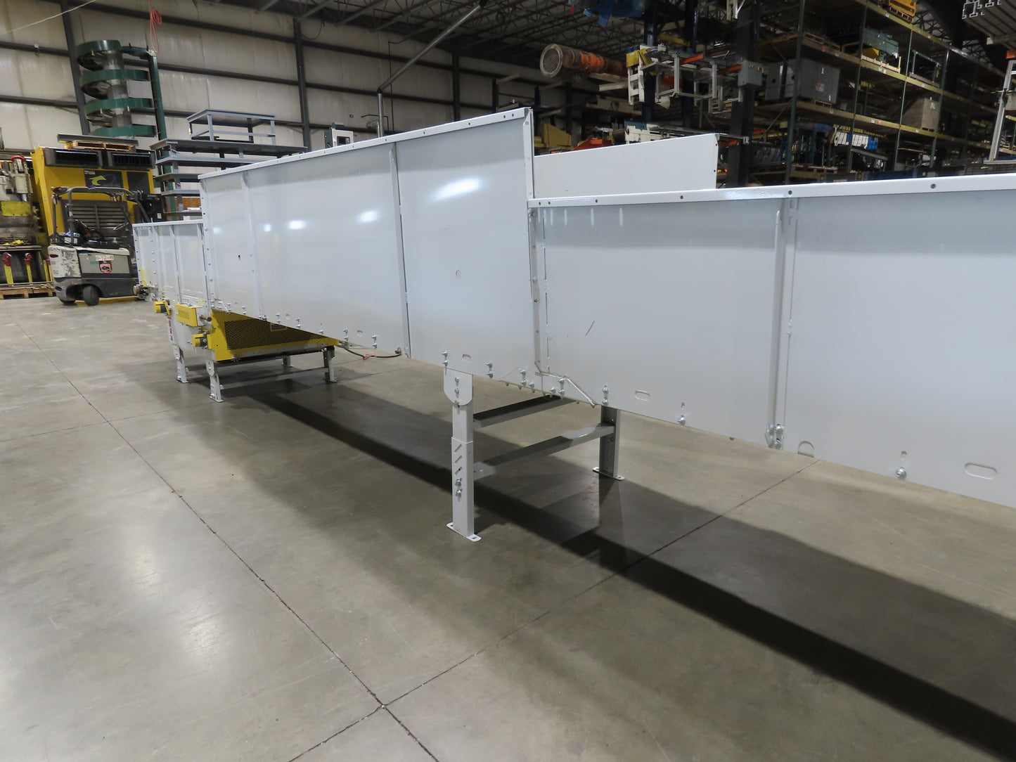 Hytrol BPC 43"x 43' Slider Bed Conveyor 41" Belt 3Hp 3PH Center Drive 159fpm