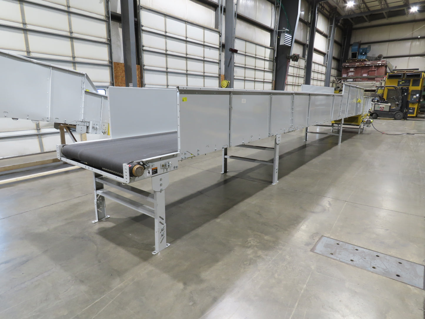 Hytrol BPC 43"x 43' Slider Bed Conveyor 41" Belt 3Hp 3PH Center Drive 159fpm