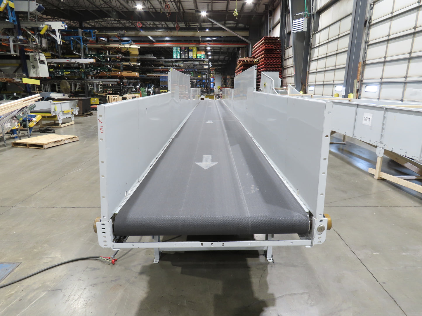 Hytrol BPC 43"x 43' Slider Bed Conveyor 41" Belt 3Hp 3PH Center Drive 159fpm