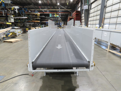 Hytrol BPC 43"x 43' Slider Bed Conveyor 41" Belt 3Hp 3PH Center Drive 159fpm