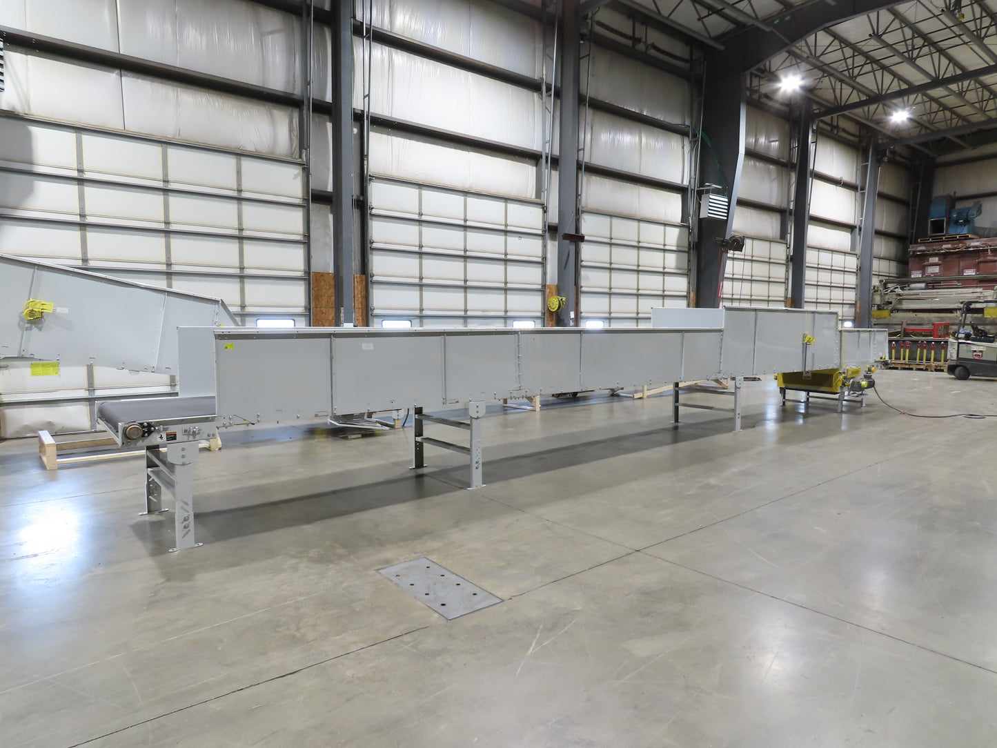 Hytrol BPC 43"x 43' Slider Bed Conveyor 41" Belt 3Hp 3PH Center Drive 159fpm