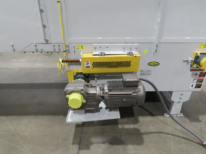 Hytrol BPC 43"x 43' Slider Bed Conveyor 41" Belt 3Hp 3PH Center Drive 159fpm