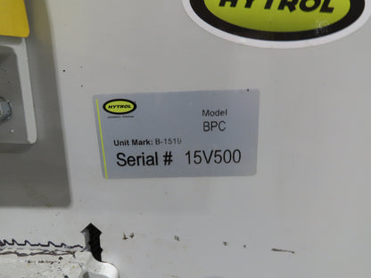 Hytrol BPC 43"x 43' Slider Bed Conveyor 41" Belt 3Hp 3PH Center Drive 159fpm