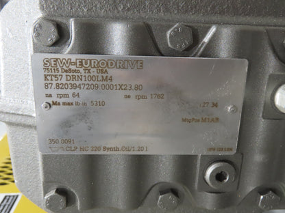 Hytrol BPC 43"x 43' Slider Bed Conveyor 41" Belt 3Hp 3PH Center Drive 159fpm