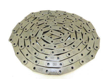 Tsubaki C-2050 2050HP Hollow Pin Roller Chain 1.25" Double Pitch 10'L  Lot of 2