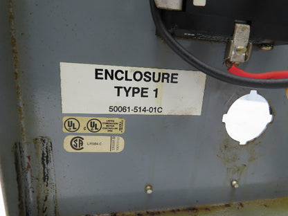 Square D 50061-514-01C Combination Starter Fusible 600V 3PH 5HP 480V Coil