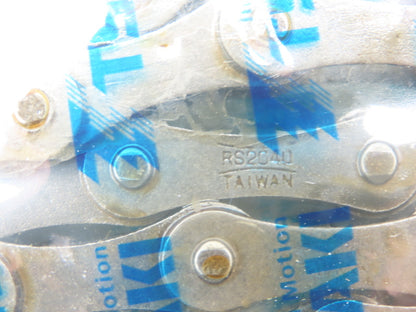 Tsubaki A2040 Riveted Roller Chain Single Strand 1" Double Pitch 10'L  Lot of 3