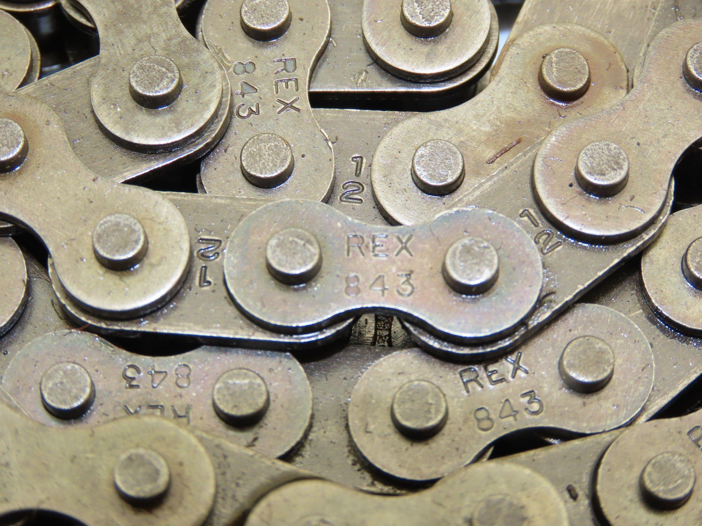 Rexnord 843-BC Tabletop Chain Guide Steel Base Roller Chain 1/2" Pitch 10'L