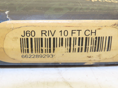 Browning J60 Riveted Roller Chain #60 Single Strand 3/4" Pitch 10'L  Lot of 2