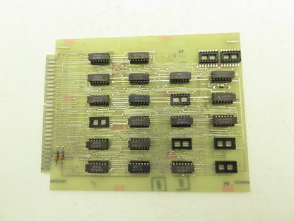 Nidec 1037125-09 Circuit Board Rev D