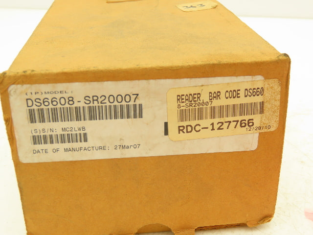 Symbol DS6608-SR20007 Barcode Scanner