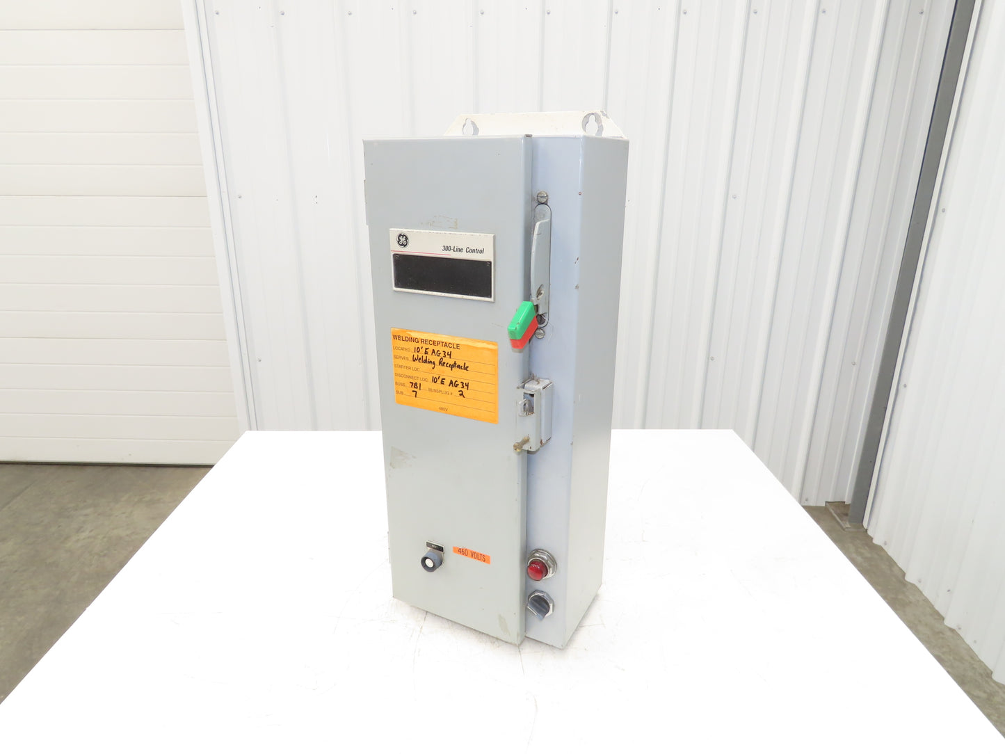 General Electric NP-161815-X Combination Motor Starter Fused 30 Amp 600VAC 10HP
